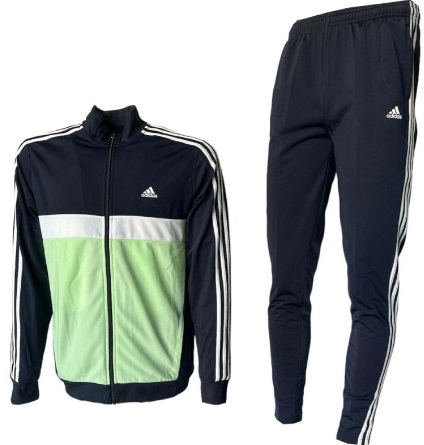 TUTA ADIDAS RAGAZZO ACETATO BLU VERDE Esportsworld